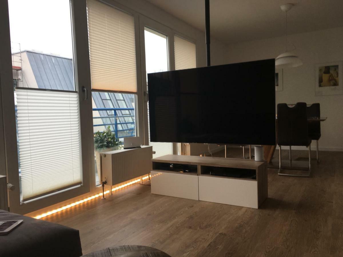 Moderne Wohnung Leipzig Eksteriør bilde